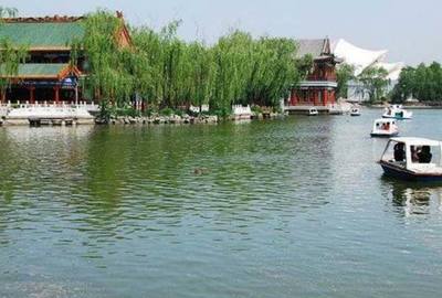 東風公園 保定老年人的理想休閑勝地